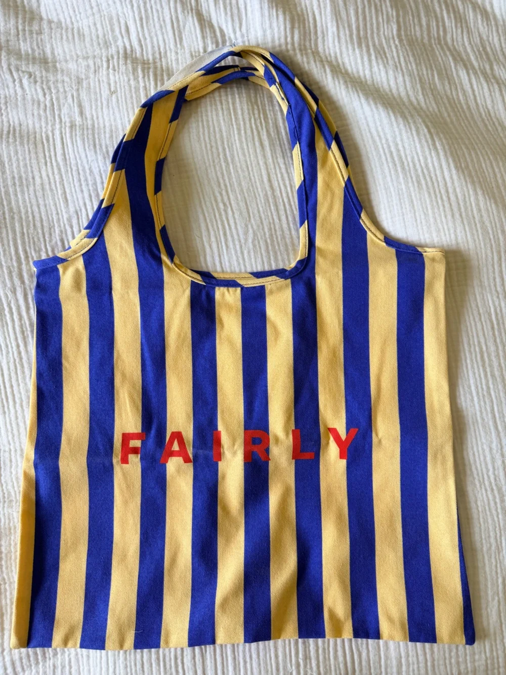 Jimmy Fairly Striped Tote Bag